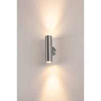 SLV Aluminium grijzeAstina Out ESL up en down wandlamp - 228776 - thumbnail