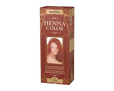 Semi-permanente kleurstof Venita Henna Color Nº 6 Titian 75 ml