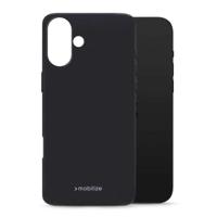 Mobilize Rubber Gelly Case Apple iPhone 16 Matt Black - thumbnail