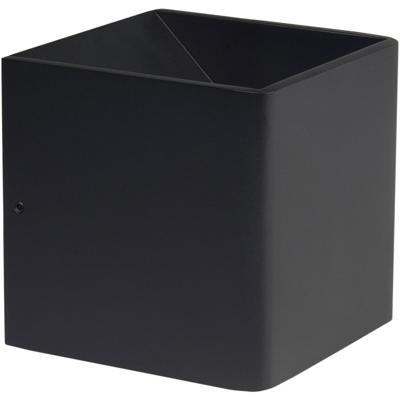 Highlight Wandlamp Stretto 6 Watt 10x10 cm zwart Highlight Wandlamp Stretto 6 Watt 10x10 cm zwart