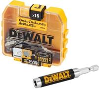 DeWalt Accessoires DT71511 | Bitset met magnetische schroefgeleider | 15-delig - DT71511 - thumbnail