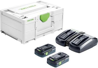 Festool SYS 18V 2x4,0/TCL 6 DUO Energie-set 18V in Systainer - 577109