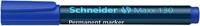 Schneider permanent marker Maxx 130 blauw - thumbnail