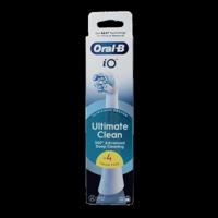 Borstels - ORAL-B - IO navullingen Ultimate Clean - Verpakking van 4 - Wit - thumbnail