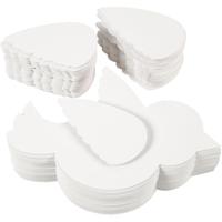 Creativ Company Vogel, l: 25 cm, 400 gr, wit, 100 set/ 1 doos - thumbnail