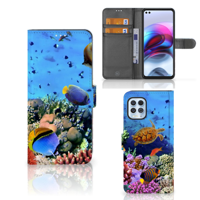 Motorola Moto G100 | Telefoonhoesje | Met pasjeshouder | Vissen - thumbnail