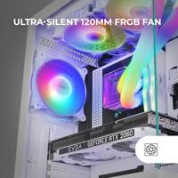 ATX Semi-toren doos Mars Gaming MCXOW Wit - thumbnail