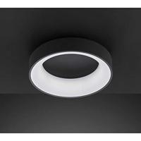 Deco Plafondlamp zwart Ø 45 cm met afstandsbediening - Dimbaar wit licht - Achtergrondverlichting - thumbnail