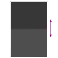 Rolgordijn verduisterend 150x230 cm stofbreedte 146,6 cm zwart - thumbnail