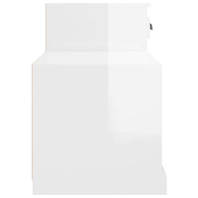 VidaXL Schoenenkast 100x42x60 cm bewerkt hout hoogglans wit