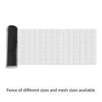 VidaXL Hexagon hek grijs 0,8 x 100 m pvc - thumbnail