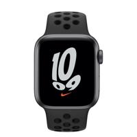 Apple Watch SE Nike Alu 40mm Spacegrey (Antraciet/zwart) iOS - thumbnail