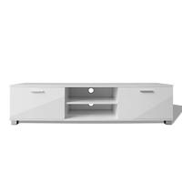 VidaXL Tv-meubel 140x40,5x35 cm hoogglans wit - thumbnail