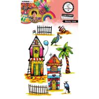 Studio Light • art by marlene clear stamp beachy scene - thumbnail