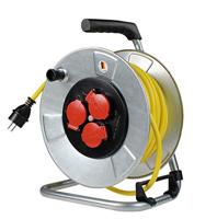 AS Schwabe 10344 Kabelhaspel 40.00 m Geel Randaarde stekker - thumbnail