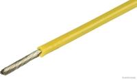 HERTH+BUSS kabel electric cable silicone 1.5 mm yellow 5mtr. - thumbnail