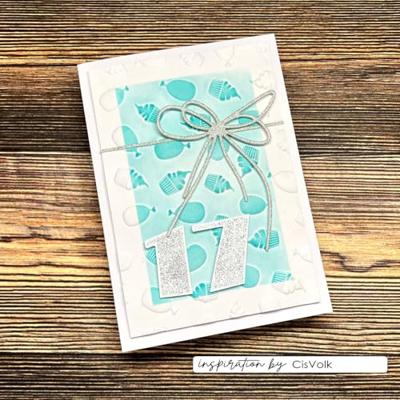 Vaessen Creative • clear stamps cijfers 12st.