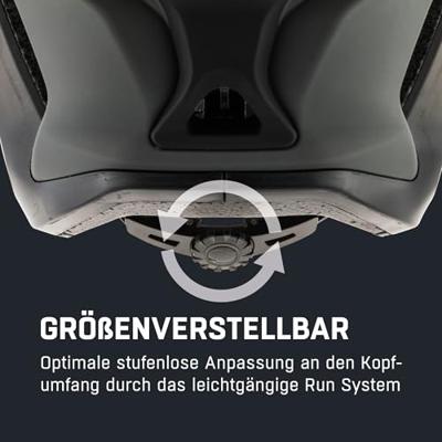 Olympic Sportswear Alpina sports mtb helm rootage evo 57-61 mat grijs