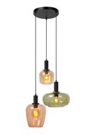 Lucide ILONA - Hanglamp - 3xE27 - Zwart - thumbnail