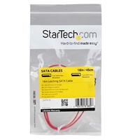 StarTech.com 45 cm vastklikkende SATA-kabel - S-ATA aansluitkabel - vrouwelijk/vrouwelijk - thumbnail