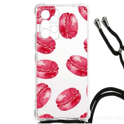 Samsung Galaxy A53 Beschermhoes Pink Macarons Samsung Galaxy A53 Beschermhoes Pink Macarons