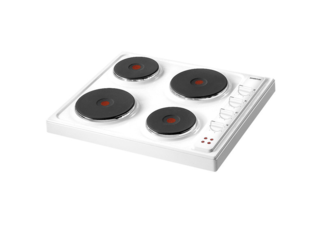 Inventum VKE6010WIT kookplaat Wit Aanrecht Gesealde plaat 4 zone(s)