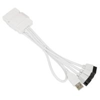 Lian Li PW-U2TPAW USB Hub White - thumbnail