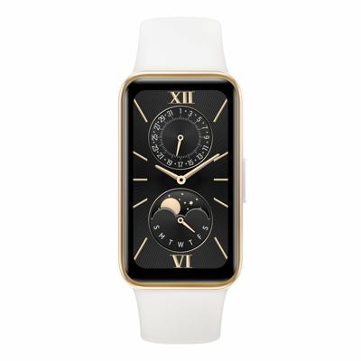 HUAWEI Band 9, comfortabel dragen, TruSleep 4.0, wetenschappelijk gebaseerde slaaptracking, tot 14 dagen batterijduur, 100 verschillende trainingsmodi, iOS en Android, Duitse versie, Dawn White