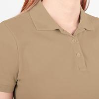 JAKO C6320D Polo Organic Dames - Zand - 36 - thumbnail