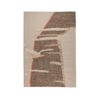 Dutchbone Vloerkleed 'Briton' Wol en jute, 160 x 230cm, kleur Beige - thumbnail