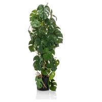 Emerald kunstplant in pot monstera 75 cm - thumbnail