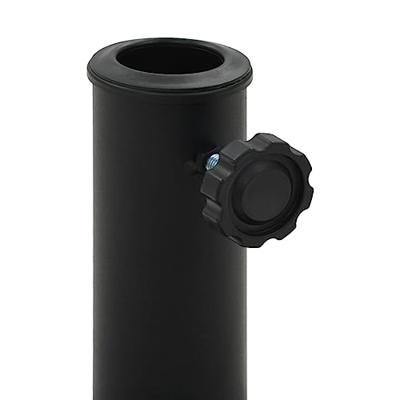 Parasolvoet rond 19 kg polyresin zwart - thumbnail