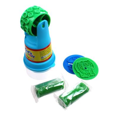 LG-Imports Kid's Dough stamp 'n' roller 5-delige kleiset groen
