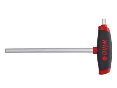 Wiha 334DSR030100-01 Stiftsleutel met dwarsgreep ComfortGrip zeskant MagicRing met zijpunt, mat verchroomd 3.0 mm - 45440