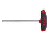 Wiha 334DSR080200-01 Stiftsleutel met dwarsgreep ComfortGrip zeskant MagicRing met zijpunt, mat verchroomd 8.0 mm - 45444 - thumbnail