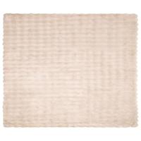 Neppels Konijnenbont Deken Beige 220 x 240 cm Polyester - thumbnail