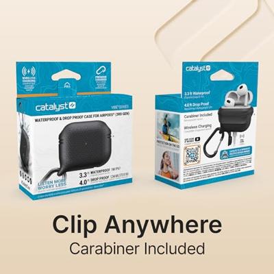 Catalyst Vibe Case AirPods (3rd Generation) Stealth Black