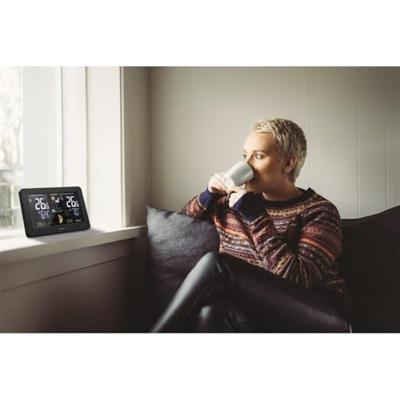 Hama Weerstation Premium Met Led-kleurendisplay En USB-oplaadfunctie Hama Weerstation Premium Met Led-kleurendisplay En USB-oplaadfunctie