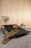 Nohr Schommel Ligbed 'Feleshia' 2-persoons, kleur Zwart - thumbnail