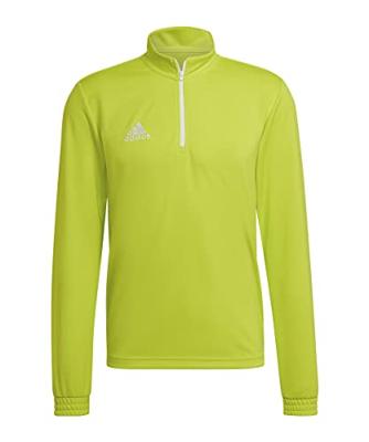 adidas Entrada 22 Trainingstrui 1/4-Zip Lichtgroen Wit