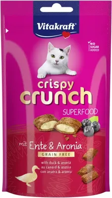 Crispy crunch eend en aronia. 60g Vitakraft - Vitakraft
