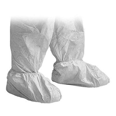 Tyvek overtrekschoen met elastiek wit - one size