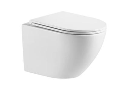 QeramiQ Cyclone Wandclosetpack - 37x52cm - diepspoel - cycloneflush - spoelrandloos - softclose zitting - mat wit 1936843 QeramiQ Cyclone Wandclosetpack - 37x52cm - diepspoel - cycloneflush - spoelrandloos - softclose zitting - mat wit 1936843