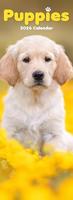 Puppies Slim Calendar 2026 Dog Breed Slimline Calendar - 12 Month - thumbnail