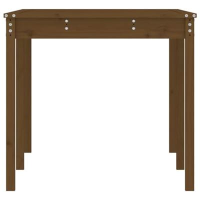 Tuintafel 159,5x82,5x76 cm massief grenenhout honingbruin