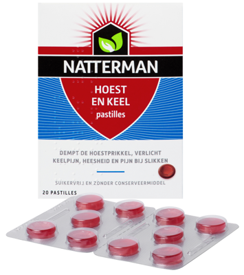 Natterman Hoest en Keel Pastilles Natterman Hoest en Keel Pastilles