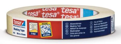 tesa STANDARD 04323-00043-00 Maskeertape tesakrepp Beige (l x b) 50 m x 38 mm 1 stuk(s)
