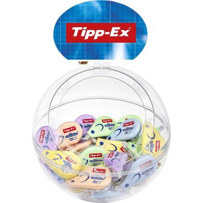 Tipp-Ex mini-pocket mouse pastel, bubbel display van 40 stuks, assorti