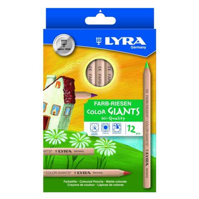Kleurpotlood lyra color giants nature 12 kleuren