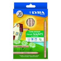 Kleurpotlood lyra color giants nature 12 kleuren - thumbnail